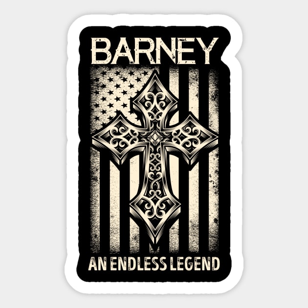 BARNEY Sticker by Albert Van